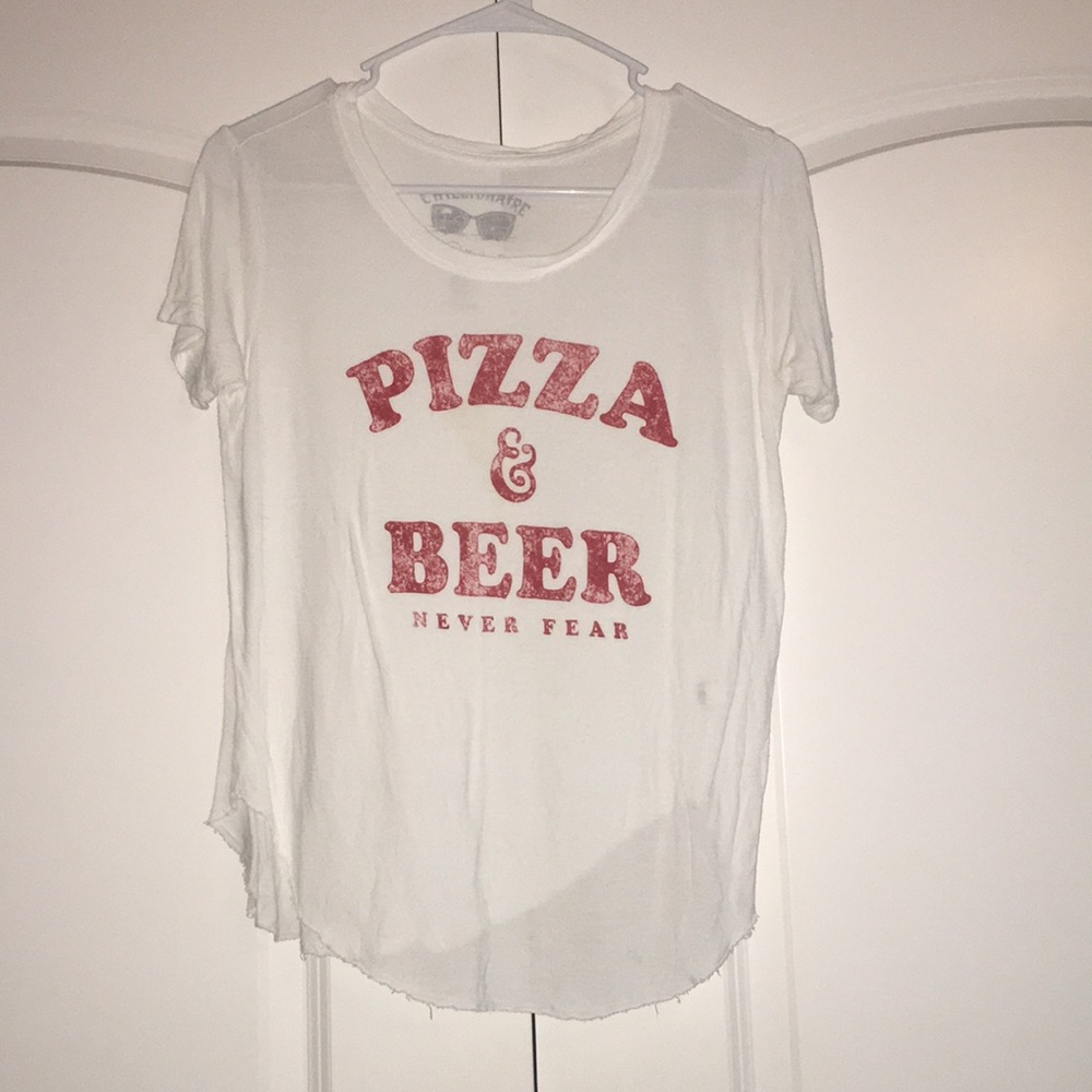 Pizza and Beer T shirt